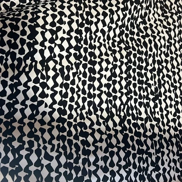 Vintage 90s Necessary Objects B&W‎ Tessellation Pattern Maxi Dress, Sz 3X - Picture 4 of 10